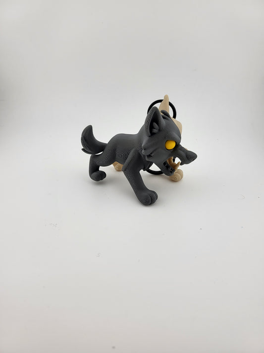 Verfluchter Wolf - Schlüsselanhänger