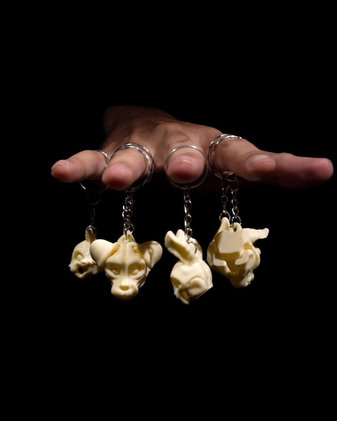 Tierköpfe - Schlüsselanhänger