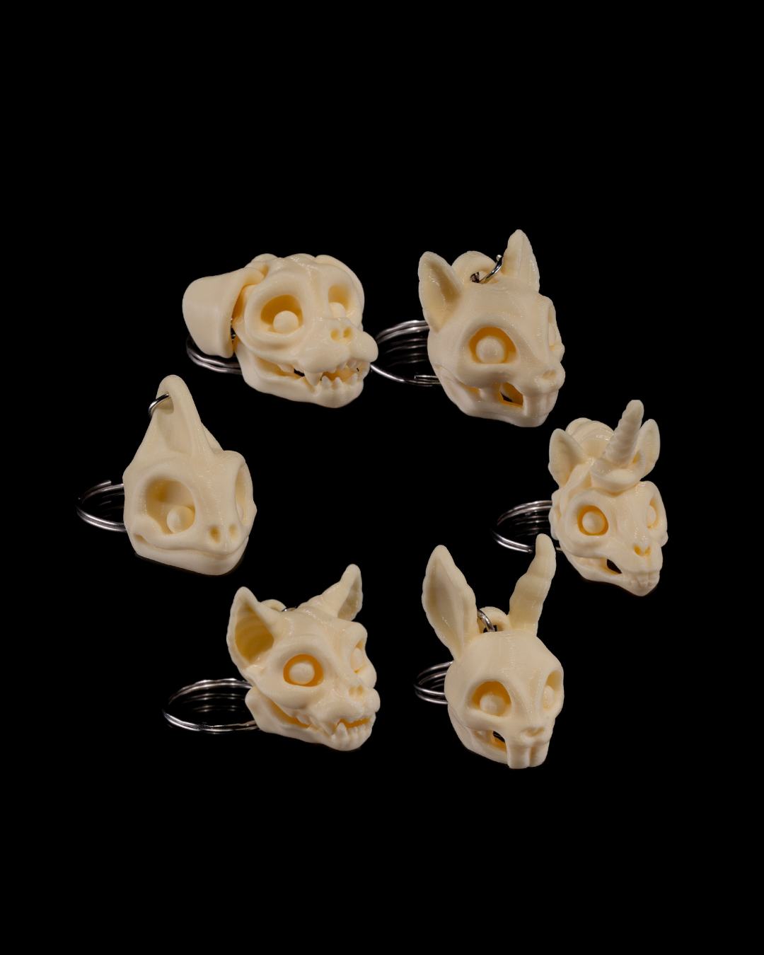 Tierköpfe - Schlüsselanhänger