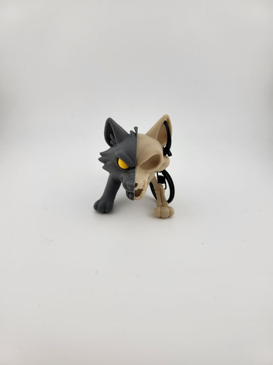 Verfluchter Wolf - Schlüsselanhänger