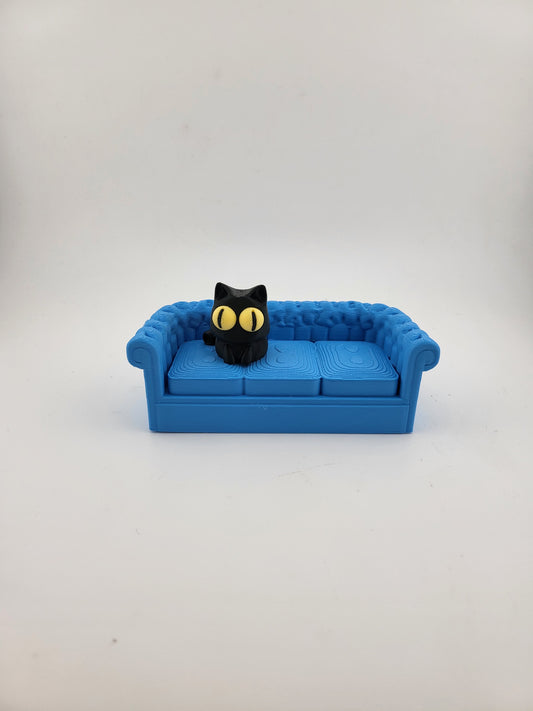 Katze auf Couch
